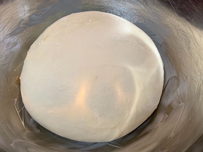 一次発酵します