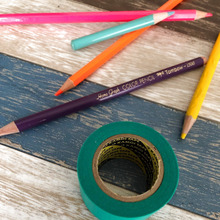 鉛筆収納に相性◎!汚れ防止にマステひと貼り