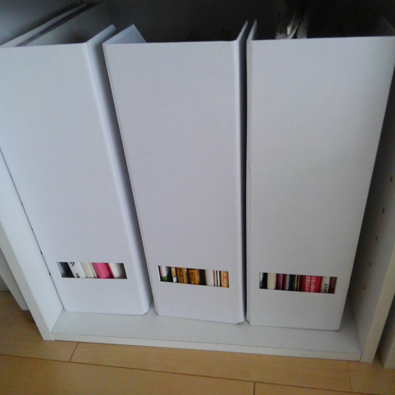 IKEA　TJENAでファイルボックスを新しく♪♪
