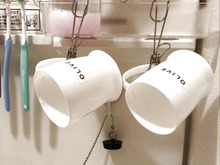 1秒で解決‼️洗面所のコップ収納‼️