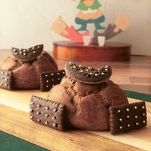 こどもの日に★カブトのシュークリーム