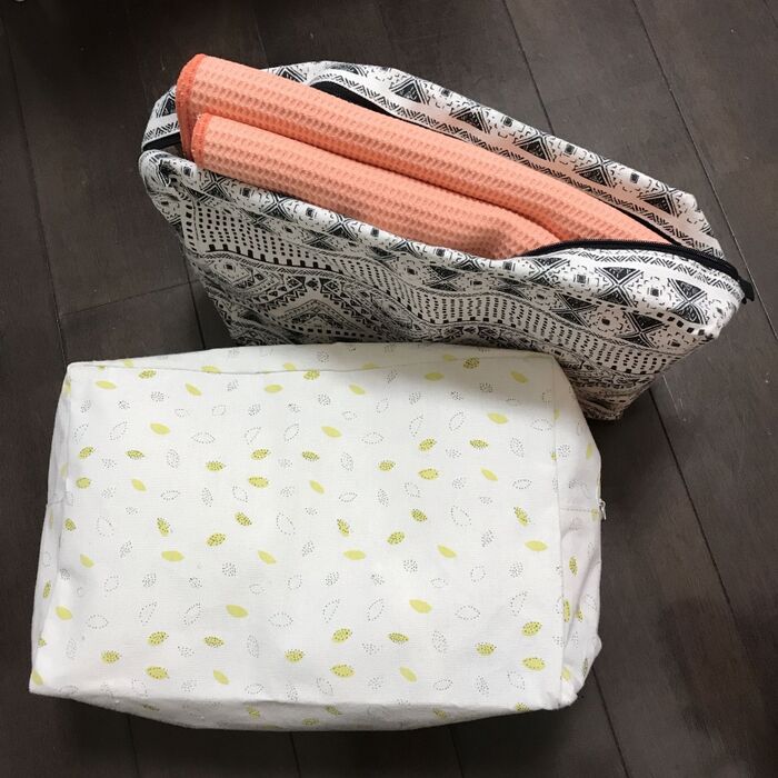 ポーチを使えばパッキングも楽ちん!