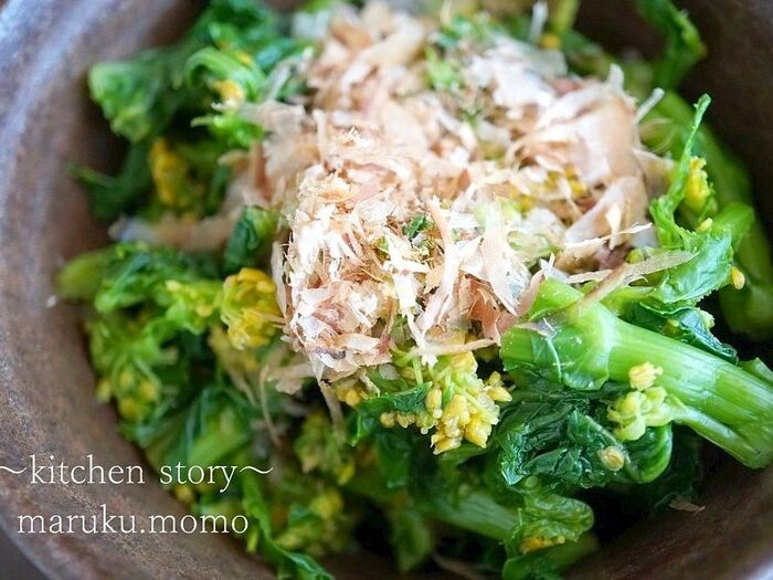 菜の花のあえ物