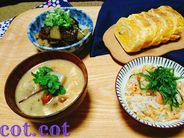 温まる★納豆汁