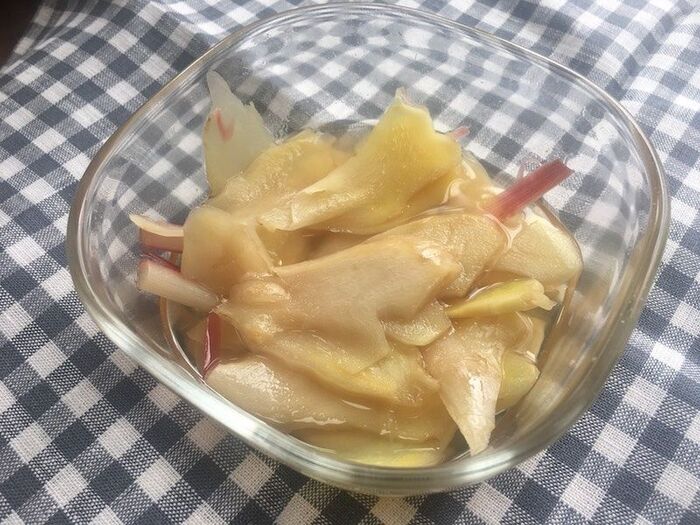 新生姜の甘酢漬け