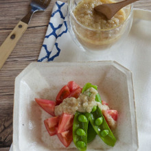 痛みやすい新玉ねぎの活用法 新玉ねぎのごまドレッシング