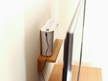 狭いリビングでもできる!無印と真っ白シュレッダーで、コンパクトな書類整理コーナーができました!