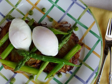 きれいなポ-チドエッグの作り方 『じゃがいものガレット・ポ-チドエッグのせ』