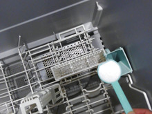 食洗機の庫内洗浄は○○○ですっきり♪
