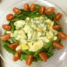 卵とアボカドのサラダ