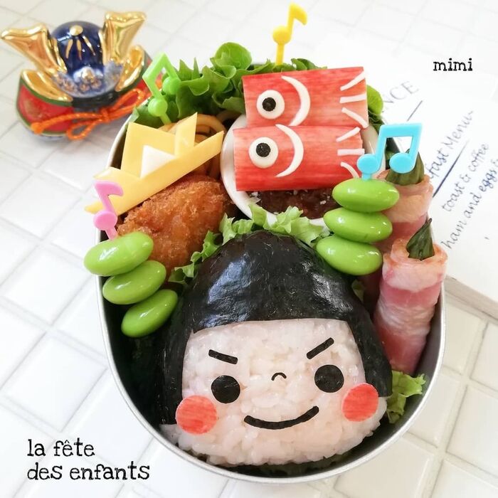 令和だ!金太郎だ!こどもの日弁当