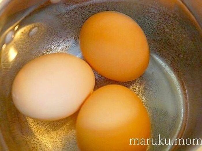 ~半熟卵の作り方~