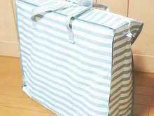 冬物家電スッキリ!ダイソーの収納力抜群★PPバッグにファンヒーターがピッタリ