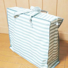 冬物家電スッキリ!ダイソーの収納力抜群★PPバッグにファンヒーターがピッタリ