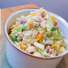 デパ地下風*パンチェッタ入りコンソメポテサラ♪