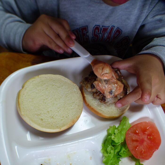上手にハンバーガー作れます♪