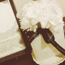 ルームディフューザーをフレンチアンティーク風にリメイクしました。