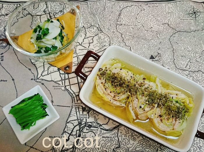 スープじゅんわり★豚肉のキャベツ巻き
