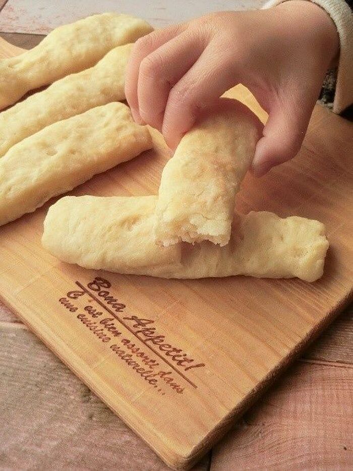 ポリ袋で簡単★ヨーグルトスティックパン