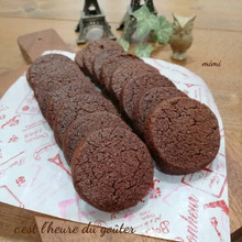 サックサク!我が家の定番!ココアたっぷりアイスボックスクッキー