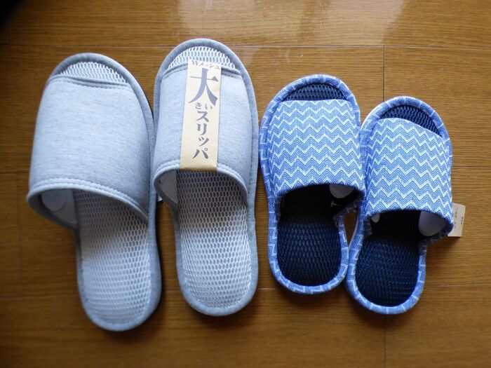 【カインズ】素足でいるより涼しいWメッシュスリッパ☆