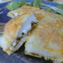 とろ~りクロックムッシュ風☆ はんぺんの海苔チーズピカタ