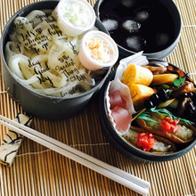 冷やしうどん弁当~コレ1つで水っぽくならない!