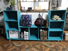 可動式・吊るせる!カラーボックスをリメイク