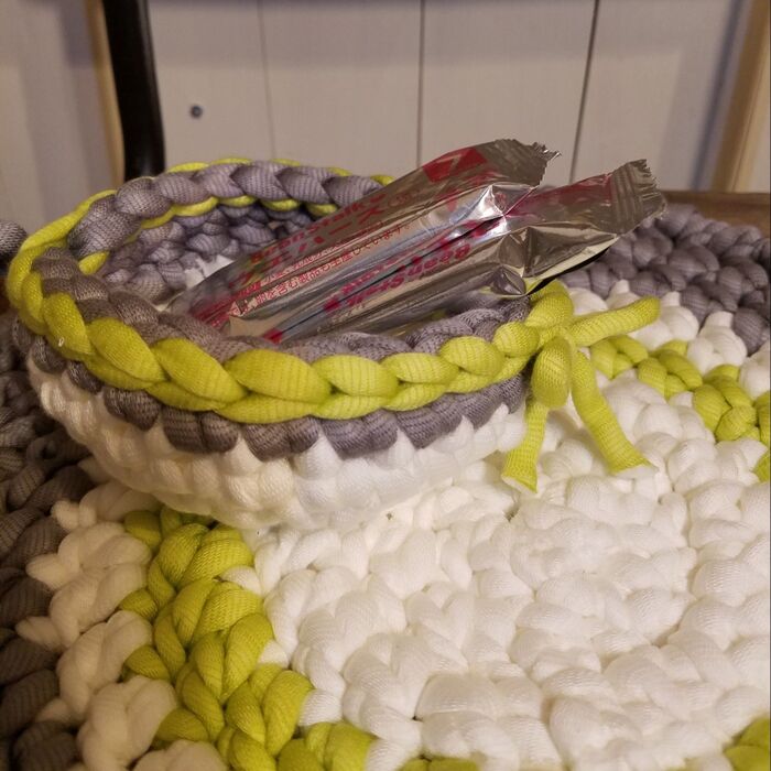 余り糸を利用して