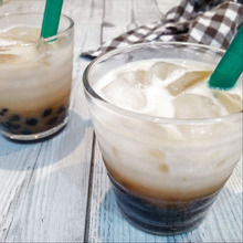 もちもち・あま~い♡タピオカ黒糖ミルクティー