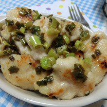 しっとりやわらか♪ 鶏むねのねぎ塩レモン炒め