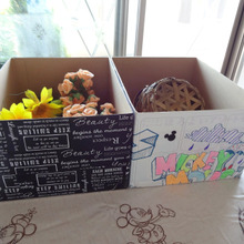 捨てがちなチューハイのケース箱にリメイクシート!!