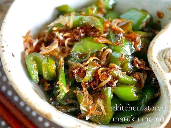 無限ごはんレシピ!お弁当にも便利なピーマンの常備菜♪