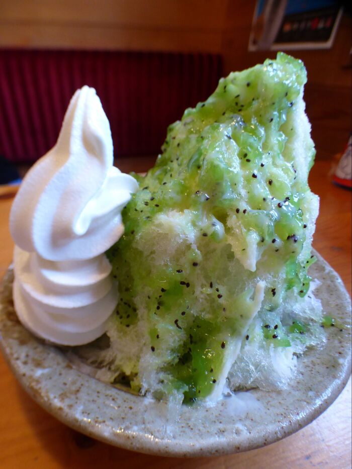 ☆キウイ・練乳・ソフト氷820円☆