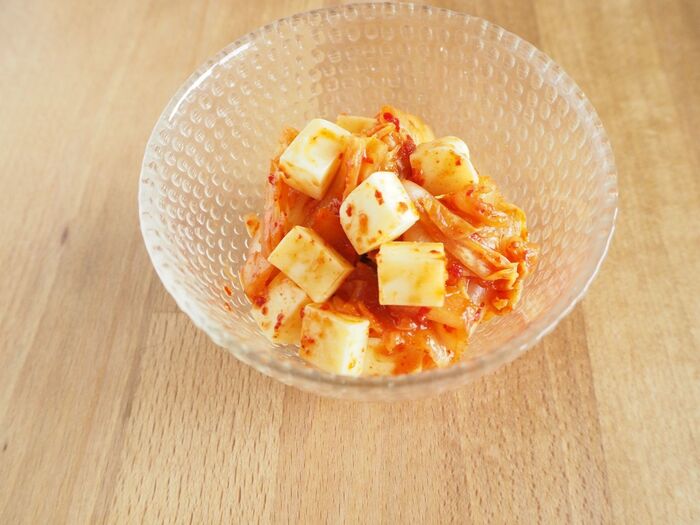 おつまみアレンジ♡「キムチーズ」