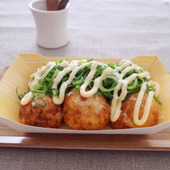 ごっつ旨い!お好み焼・たこ焼レシピ「ねぎ塩たこ焼」