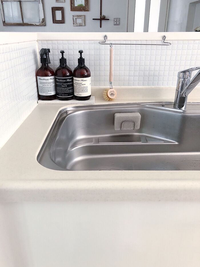 シンク周りを清潔に気持ちよく!