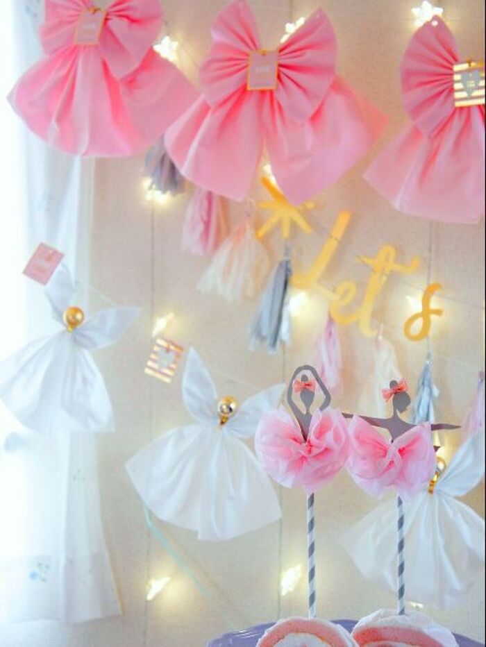 カンタン♪ときめきハンドメイド♪ **ペーパーナプキンでパーティーDECO**