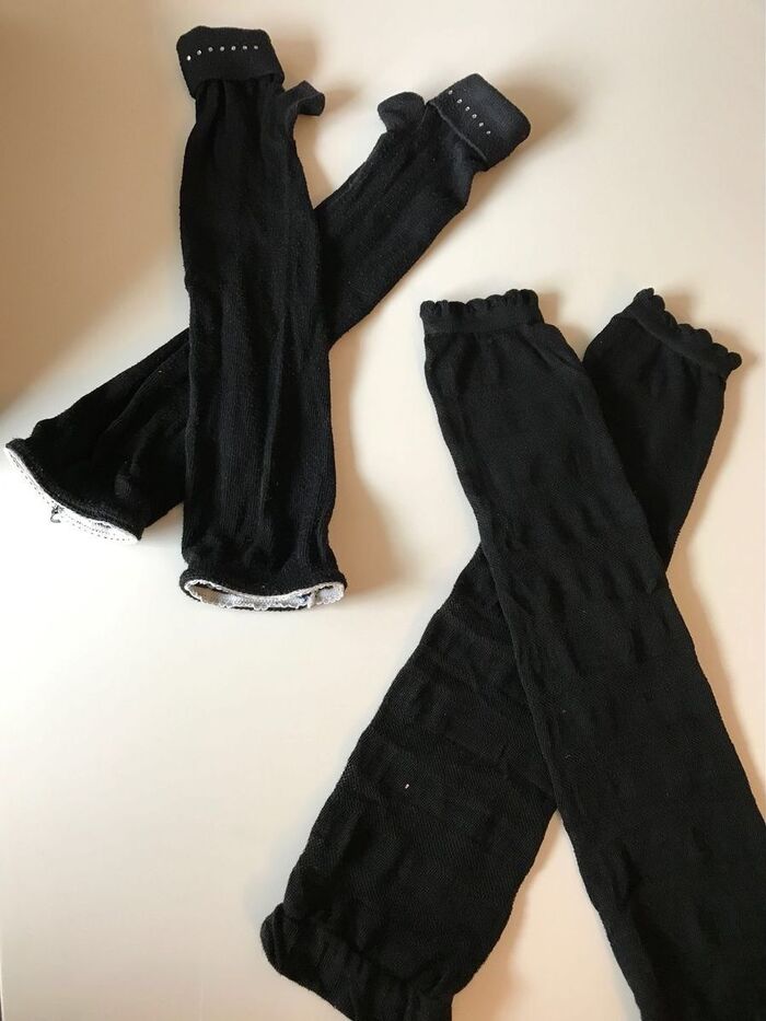 シンプルなUV手袋を用意