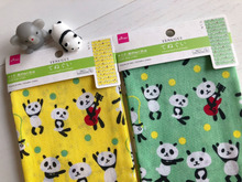 ダイソー♡巾着袋の作り方付き〜パンダてぬぐい♡