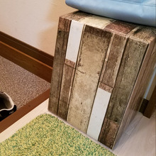 段ボールdeウッドボックス