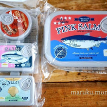 セリアのお洒落なお弁当グッズ!缶詰風ふた付きミニパック