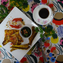 モンティクリストMonte Cristoとか言う、Breakfast て何だぁ!!