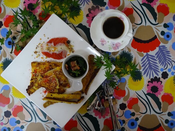 モンティクリストMonte Cristoとか言う、Breakfast て何だぁ!!
