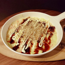 和風ダシかに玉 粉もん風