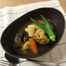 野菜たっぷり♪だし旨和風スープカレー