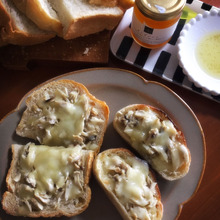 あまったサバで若返りトースト