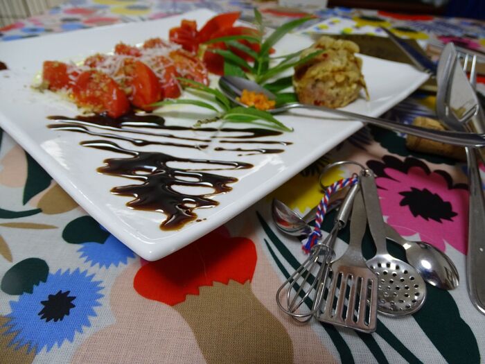 蕃茄 /// 小金瓜 /// 唐柿 /// 赤茄子 /// 珊瑚樹茄子 とまとサラダ