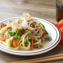 シンプル焼きうどん