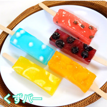 溶けないアイス!シャリシャリ食感が新しい、くずバー